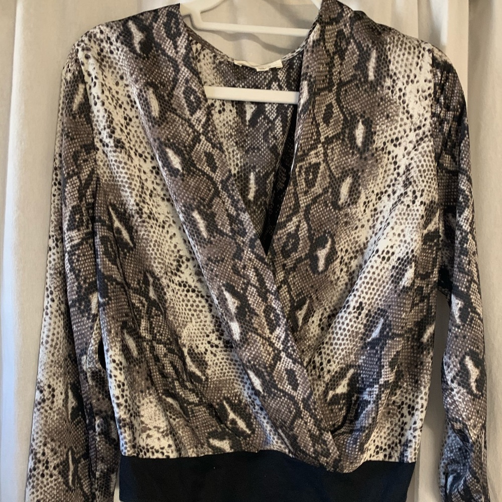 Snake skin body suit